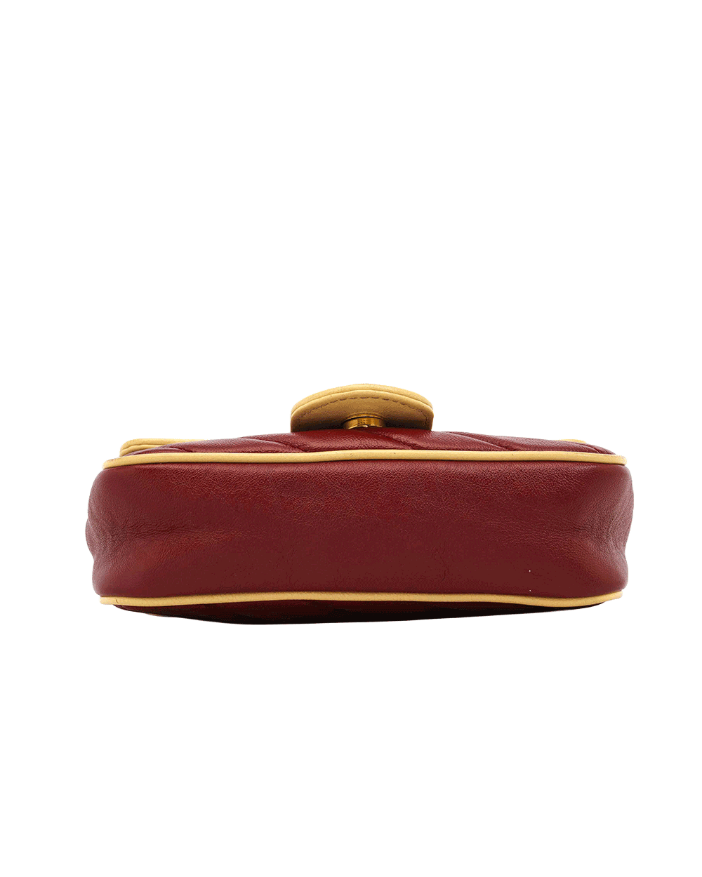 62 GUCCI GG MARMONT SUPER MINI RED BLACK CALF GHW 0918
