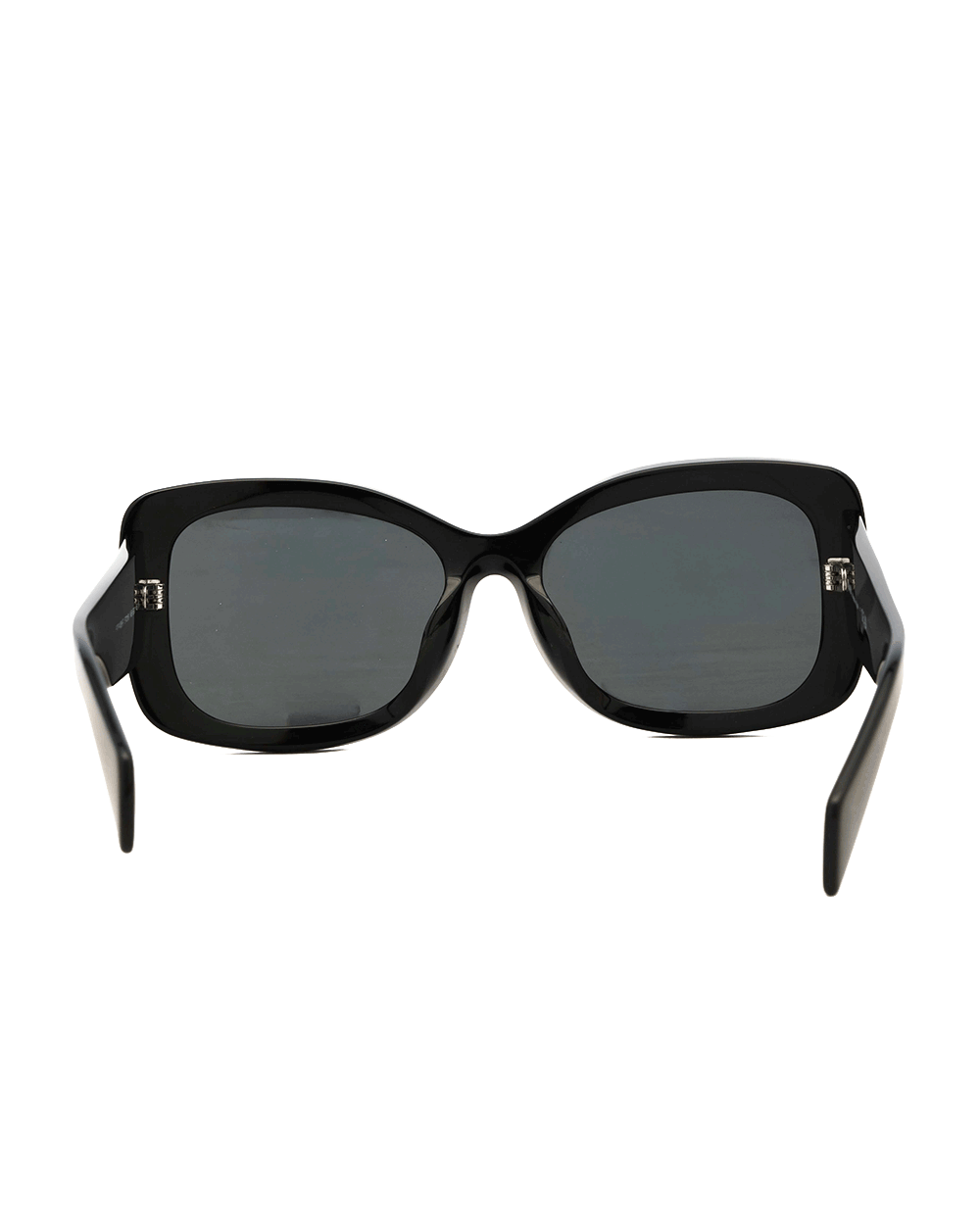 65 PRADA OVAL SUNGLASS BLACK SHW BP17260014F 0256