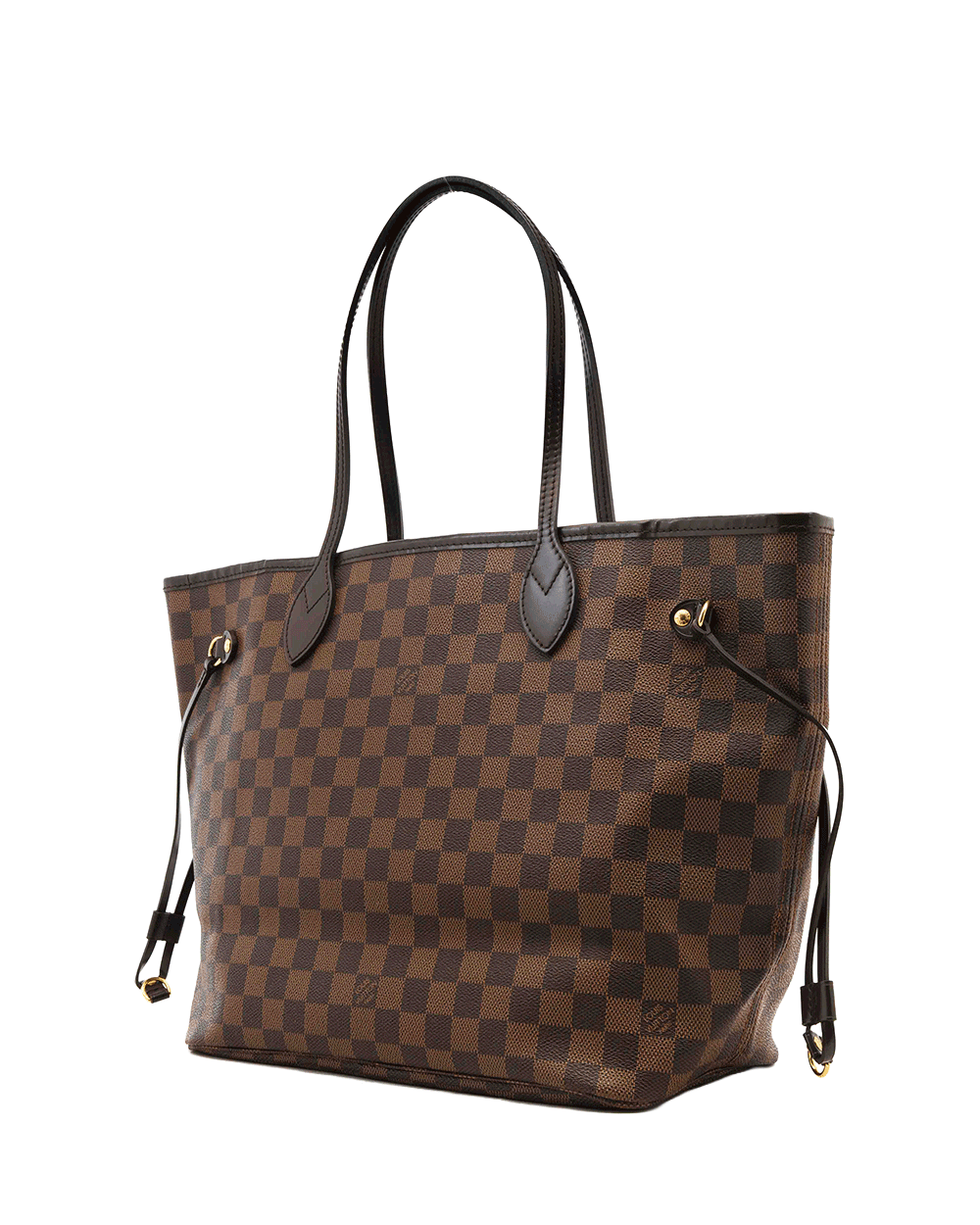 66 LV NEVERFULL MM BROWN DAMIER CANVAS GHW CI0163 0095