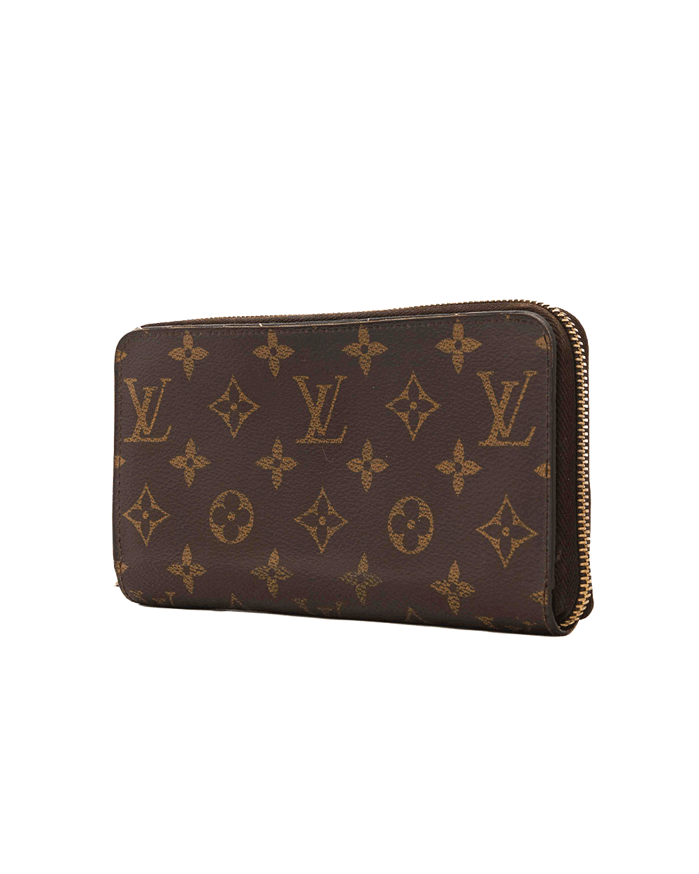 68 LV ZIPPY WALLET LONG BROWN MONOGRAM CANVAS GHW MI1118 0194