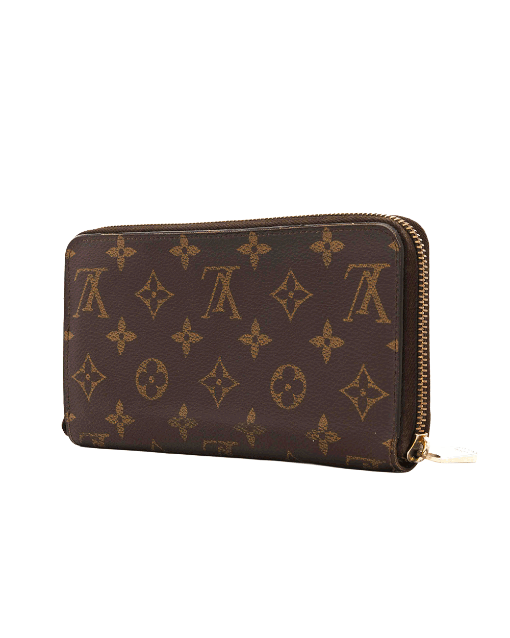 68 LV ZIPPY WALLET LONG BROWN MONOGRAM CANVAS GHW MI1118 0195