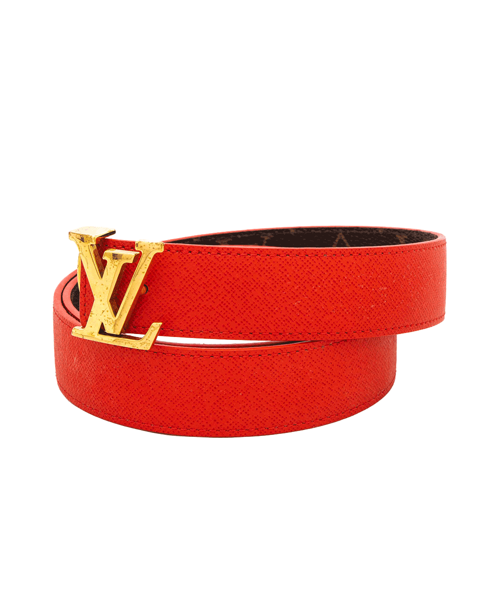 73 LV BELT 3 CM BROWN REC MONOGRAM CANVAS GHW AC0177 0239