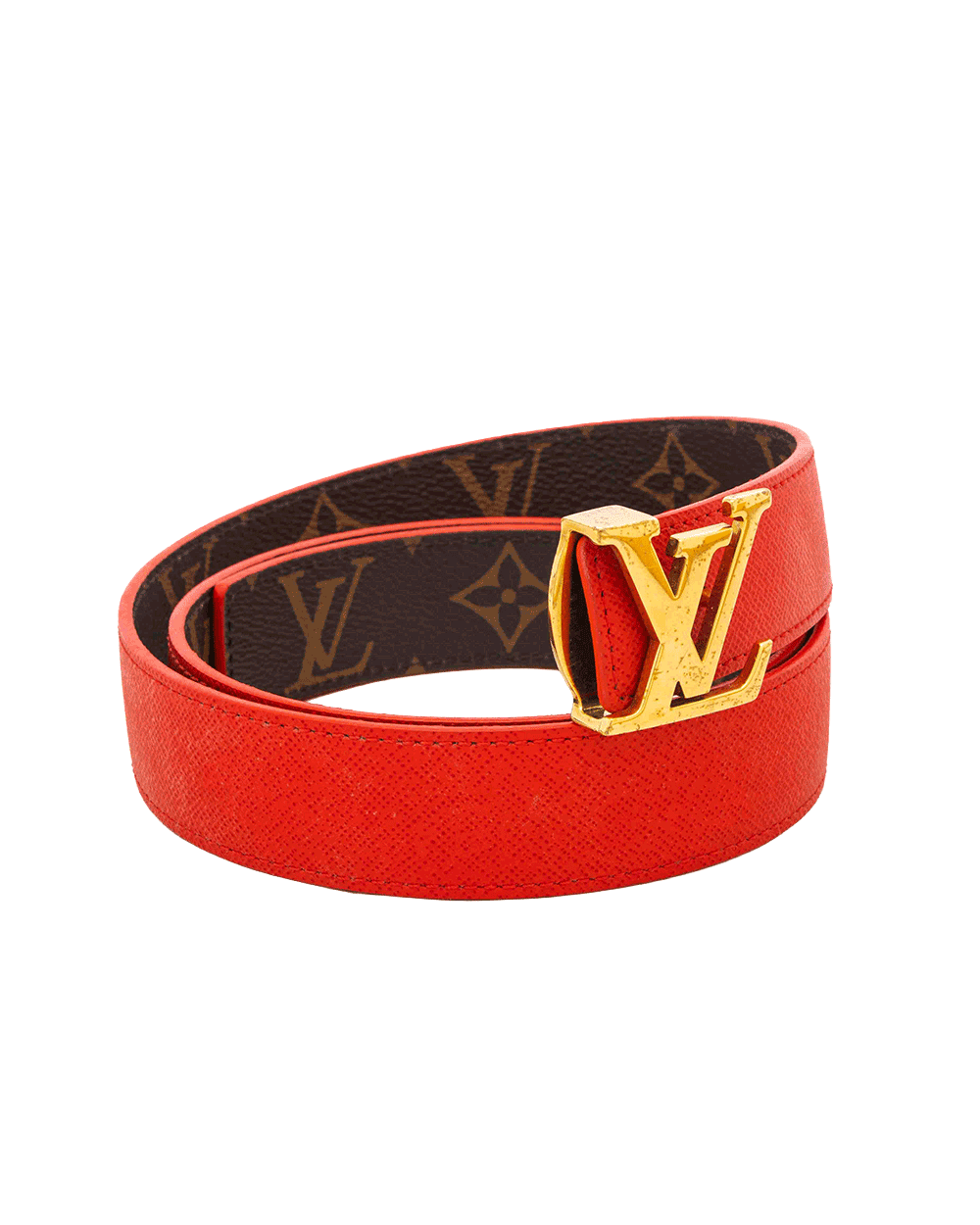 73 LV BELT 3 CM BROWN REC MONOGRAM CANVAS GHW AC0177 0240