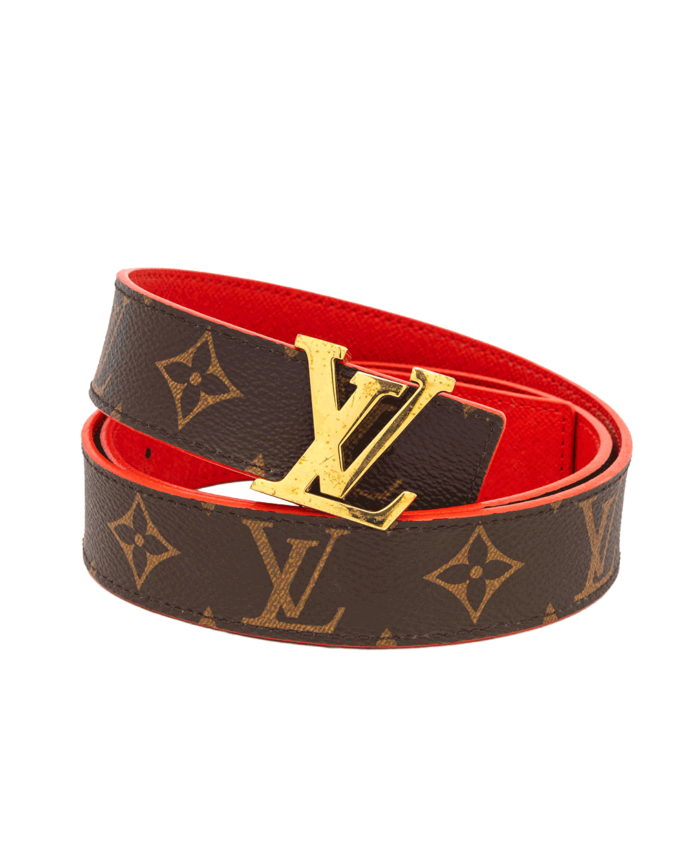 73 LV BELT 3 CM BROWN REC MONOGRAM CANVAS GHW AC0177 0245