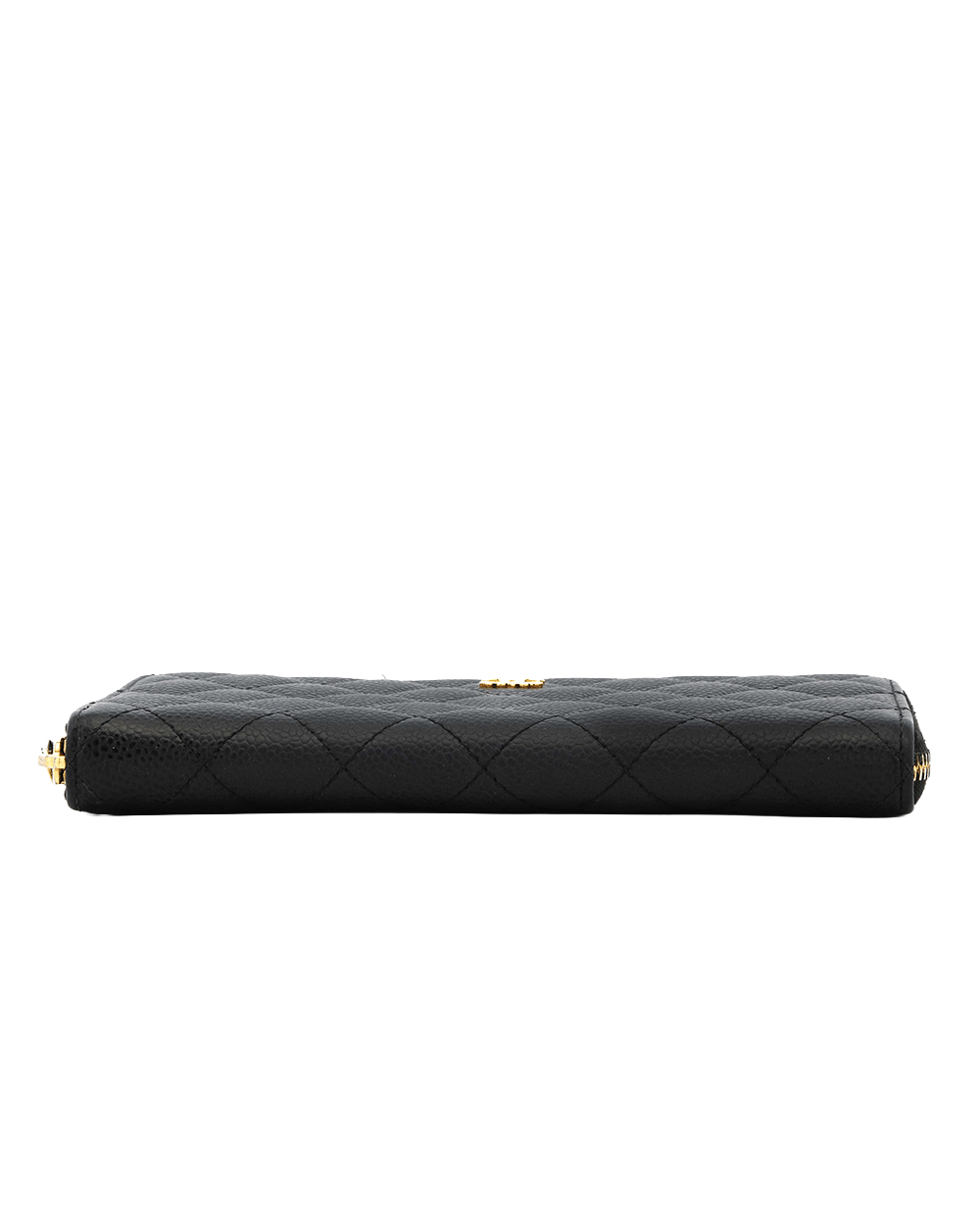 74 CHANEL ZIPPY WALLET LONG BLACK CAVIAR GHW 25352469 0160