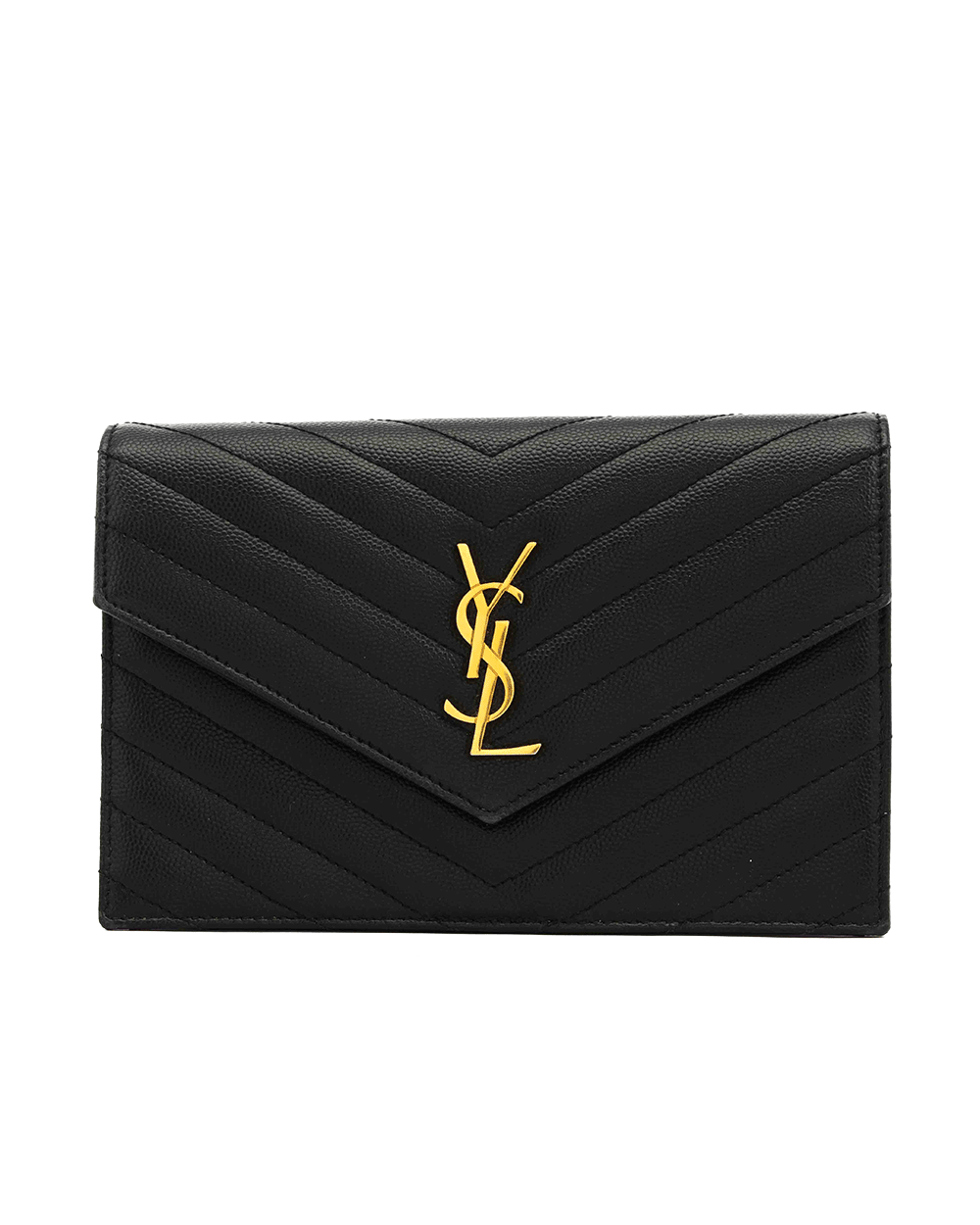 8 YSL WOC 7.5 BLACK CALF GHW GNC 695108 0322 0047
