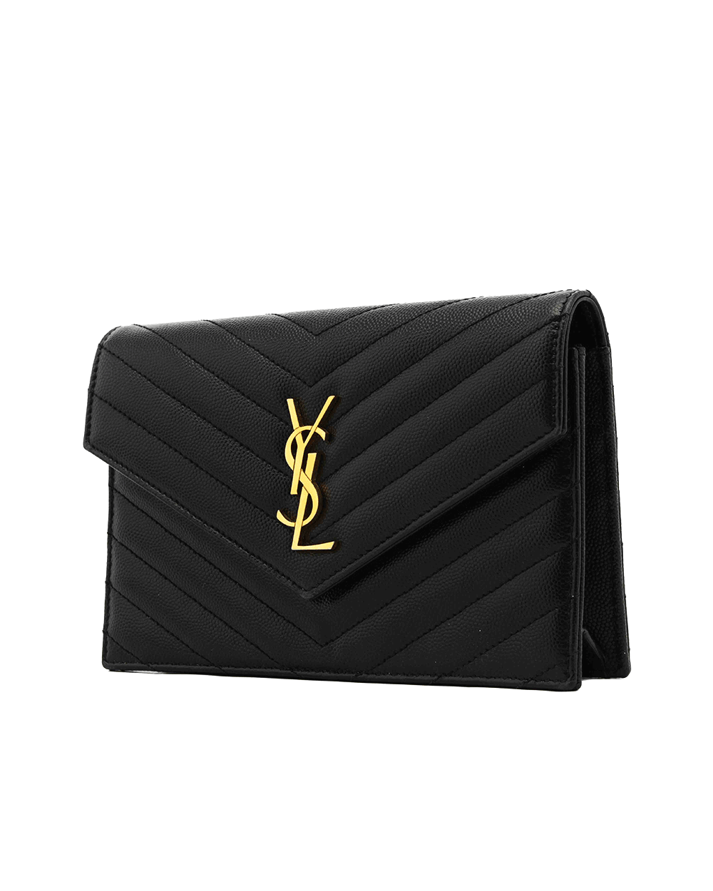 8 YSL WOC 7.5 BLACK CALF GHW GNC 695108 0322 0048