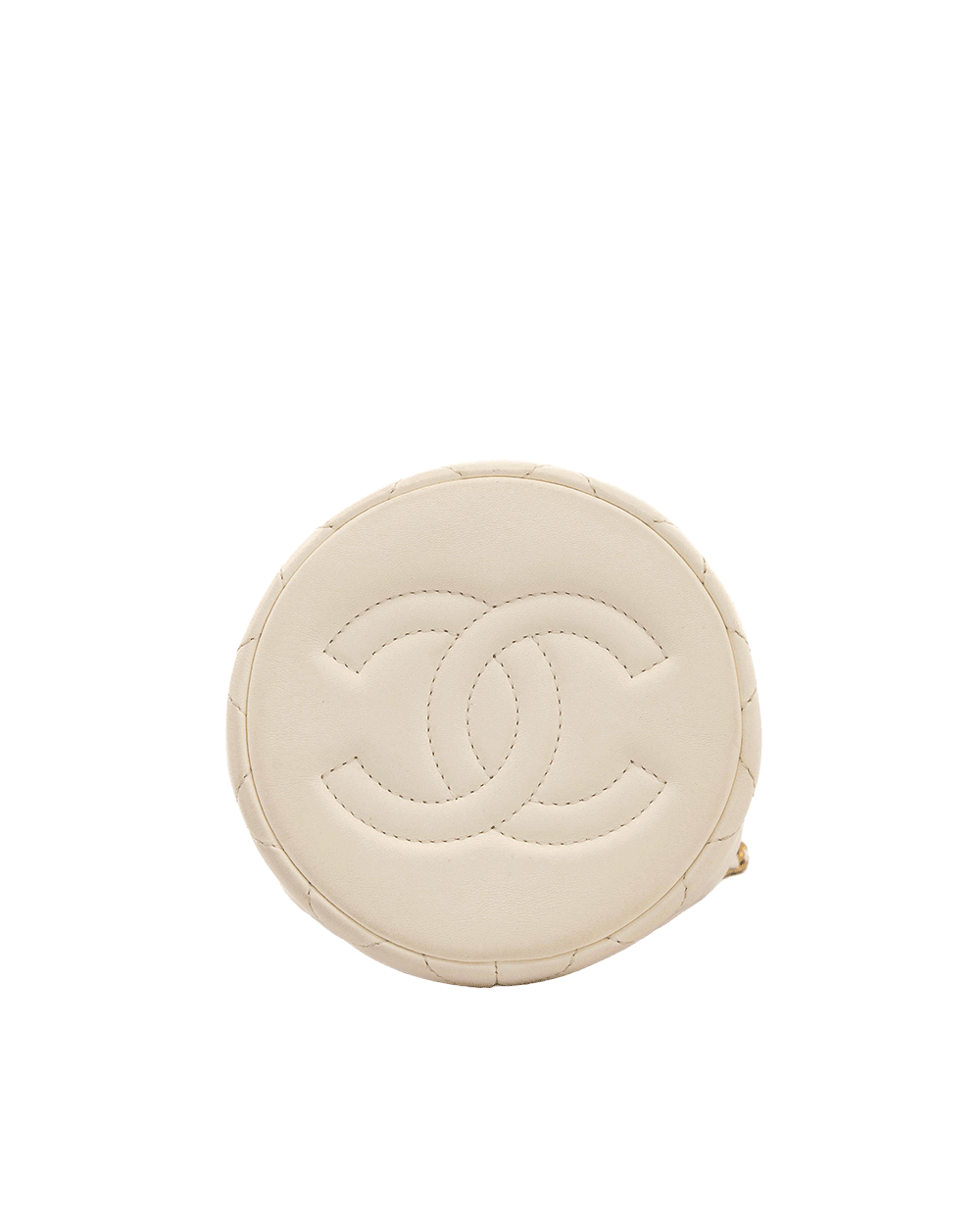 9 CHANEL PEARL CLUSH BUCKET ADJ BALL BAG LAMB GHW T66A51TA 0146