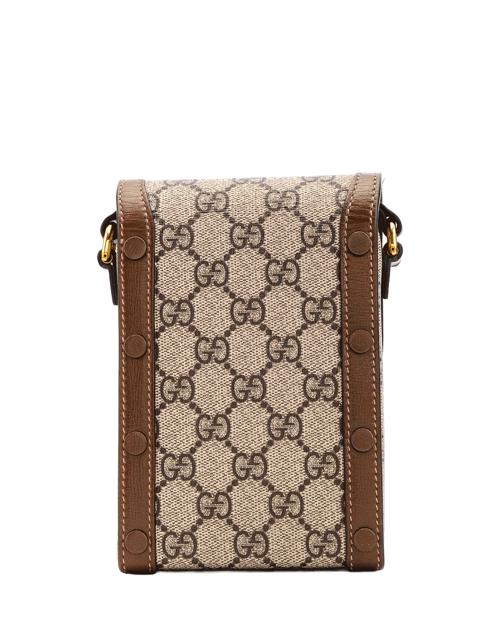 10 GUCCI HORSEBIT 1955 PHONE BROWN GG MONOGRAM CANVAS GHW 625615 2067 0612