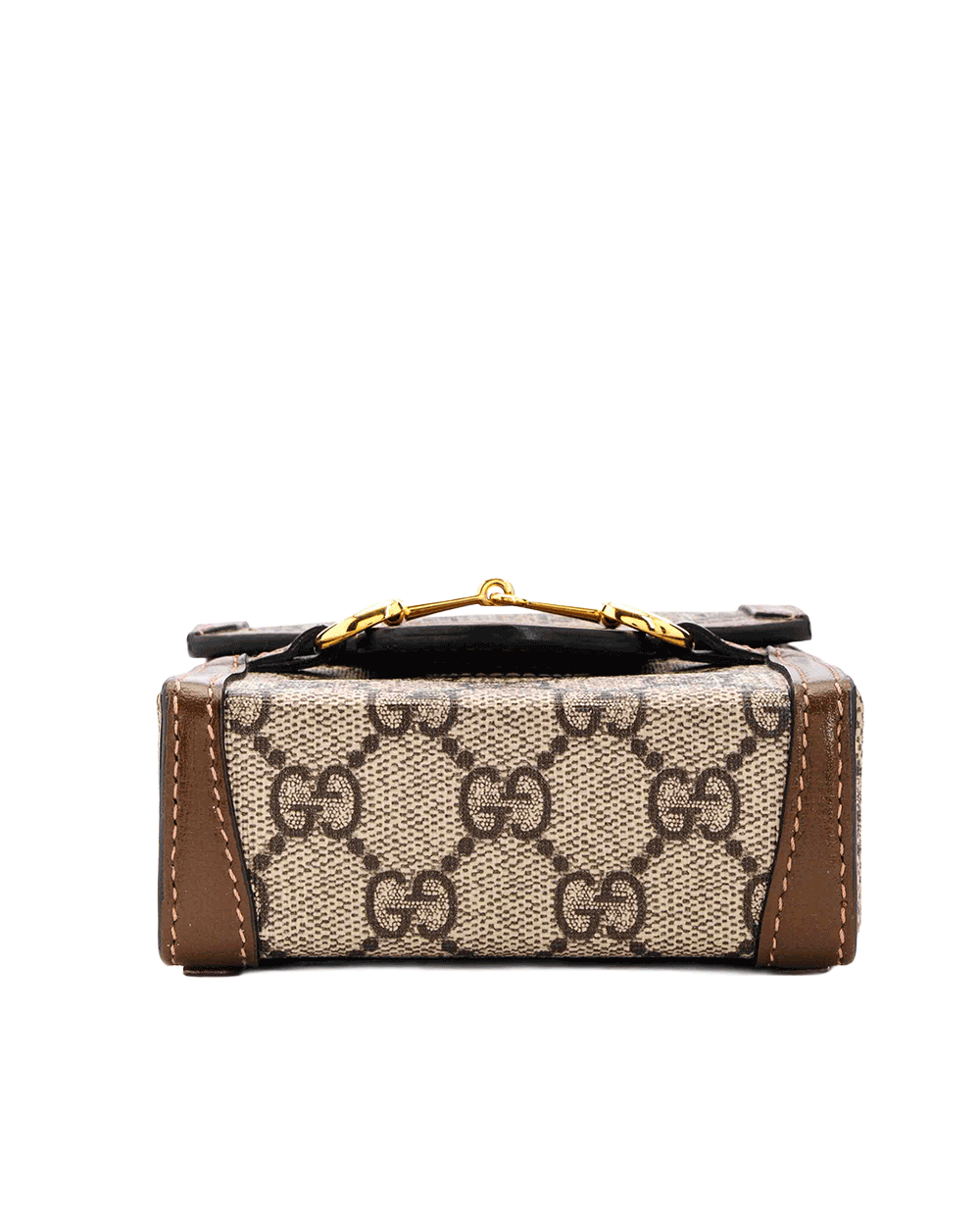 10 GUCCI HORSEBIT 1955 PHONE BROWN GG MONOGRAM CANVAS GHW 625615 2067 0614