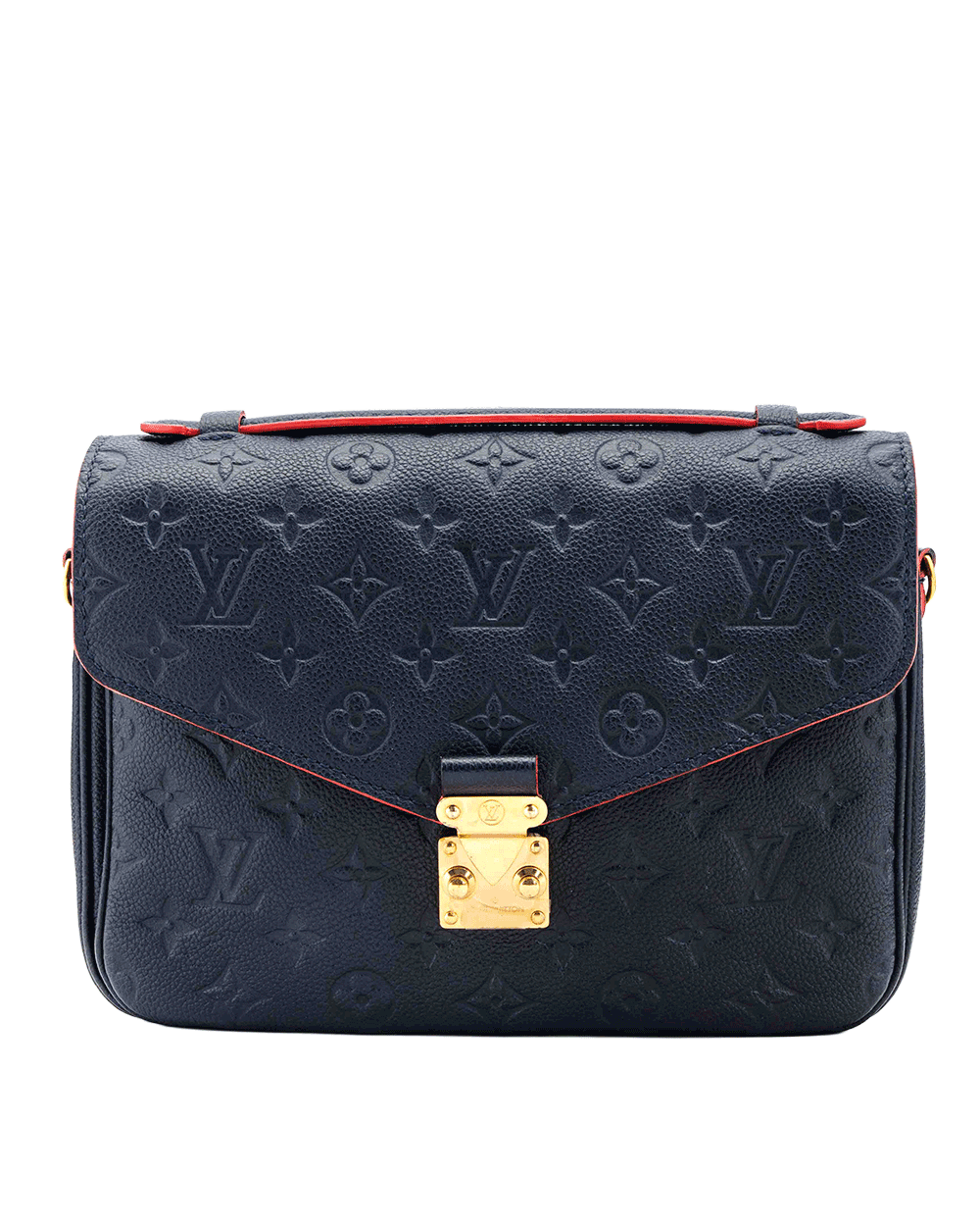 11 LV METIS NAVY MARINE ROUGE MONOGRAM EMPREINTE GHW DU5210 0505