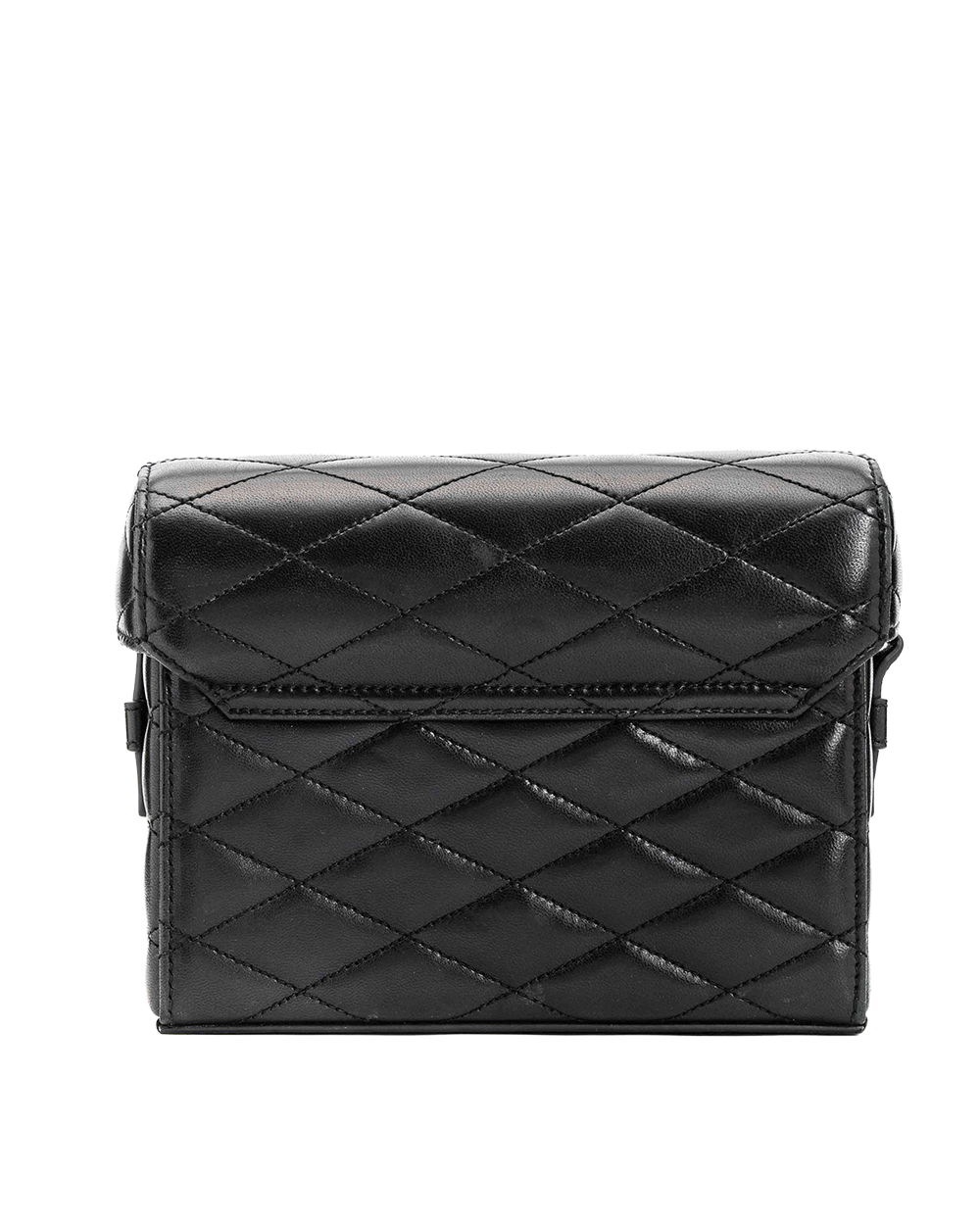 13 YSL JUNE BOX BAG BLACK CALF RSHW GAB 710293 0822 0559