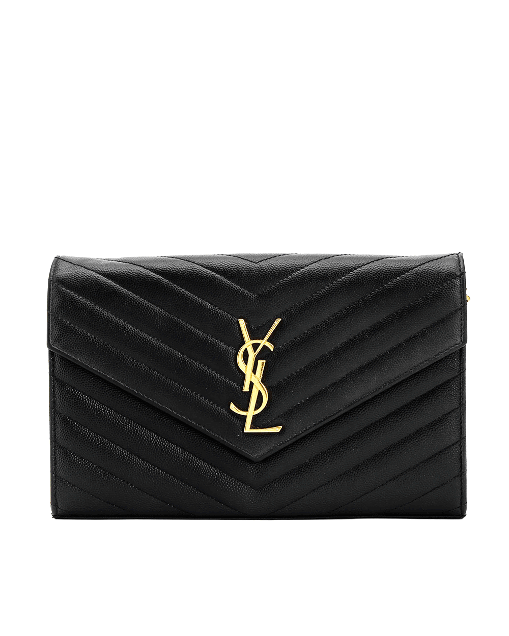 16 YSL WOC 9.5 BLACK CALF GHW CFP 377828 0122 0623