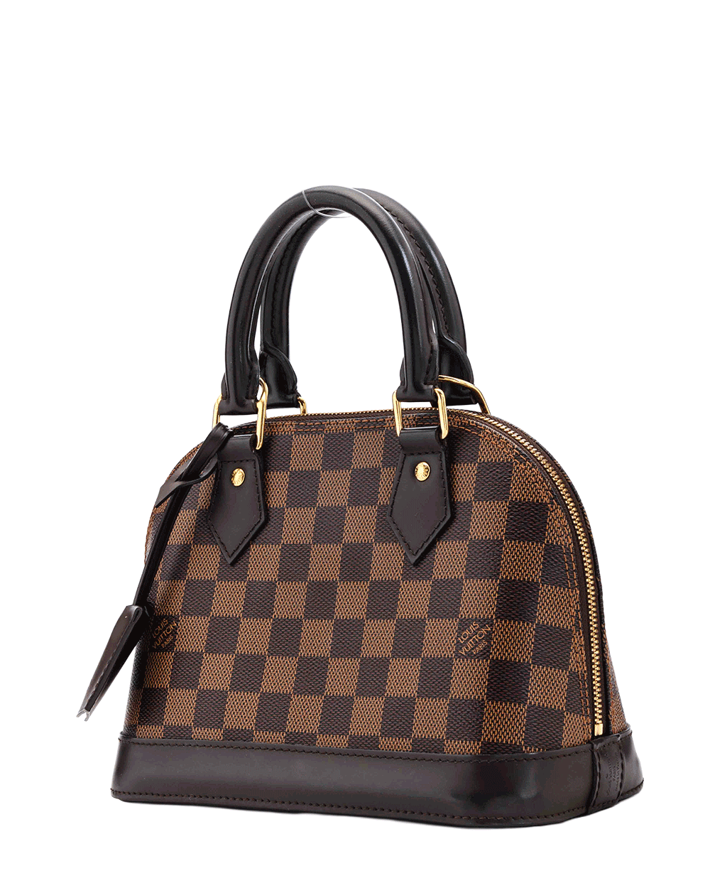 17 LV ALMA BB BROWN DAMIER CANVAS GHW CT4159 0597