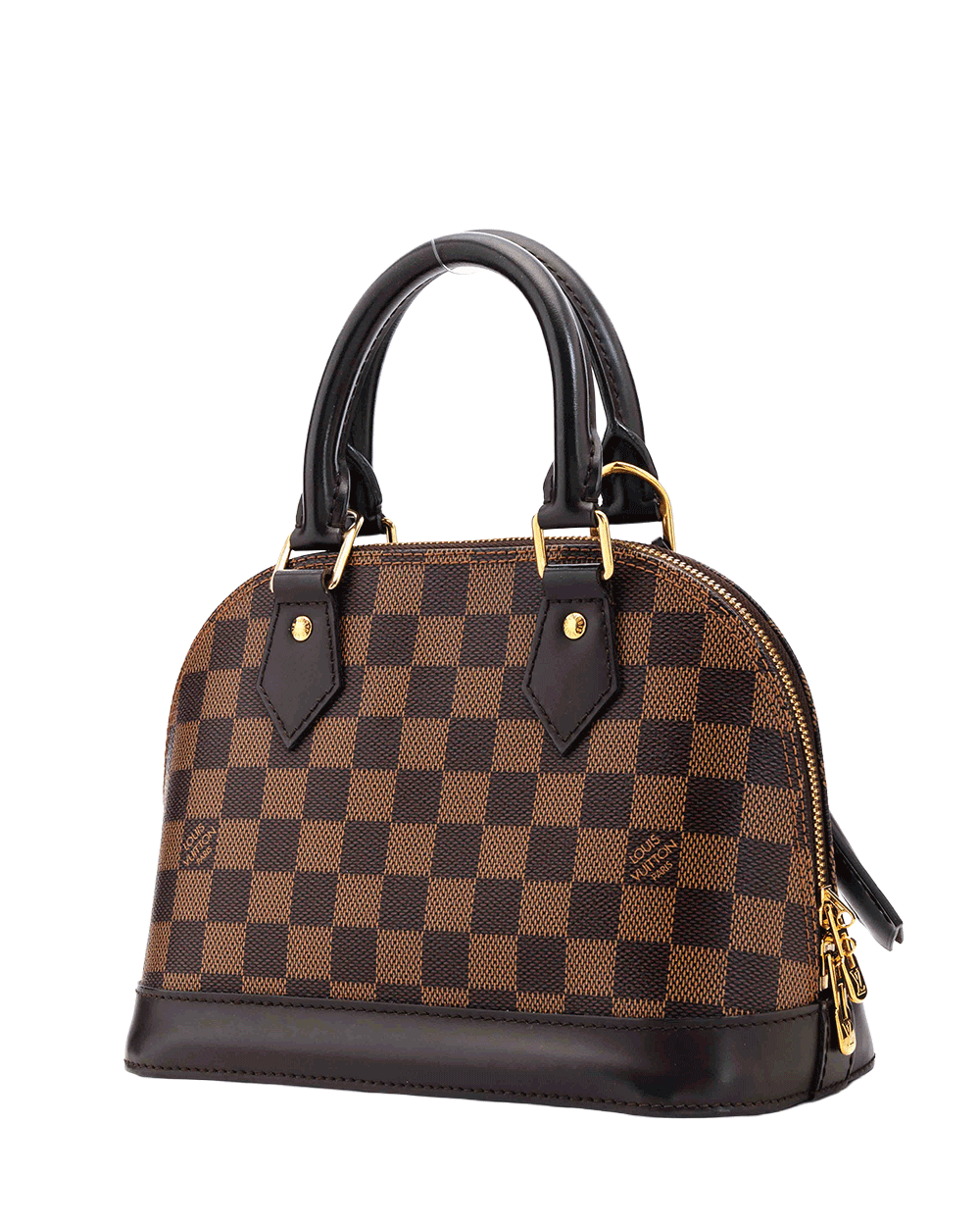 17 LV ALMA BB BROWN DAMIER CANVAS GHW CT4159 0598