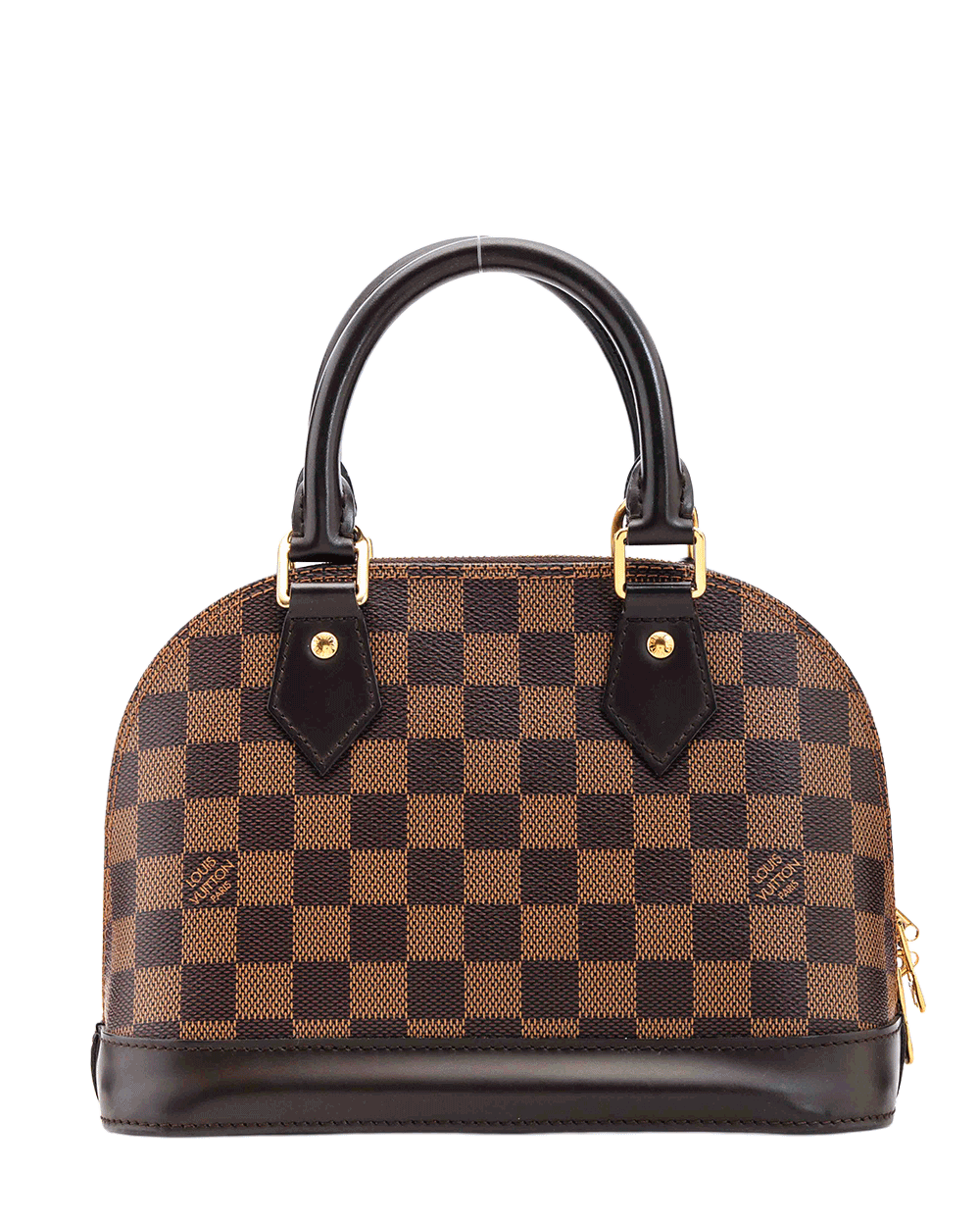 17 LV ALMA BB BROWN DAMIER CANVAS GHW CT4159 0599