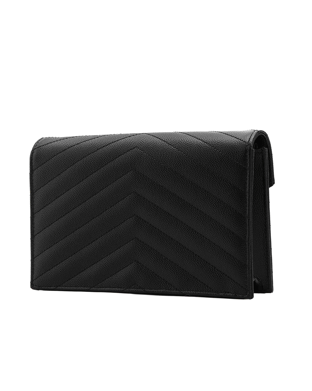24 NEW YSL WOC 7.5 BLACK CALF GHW ESD 857605 0925 0150