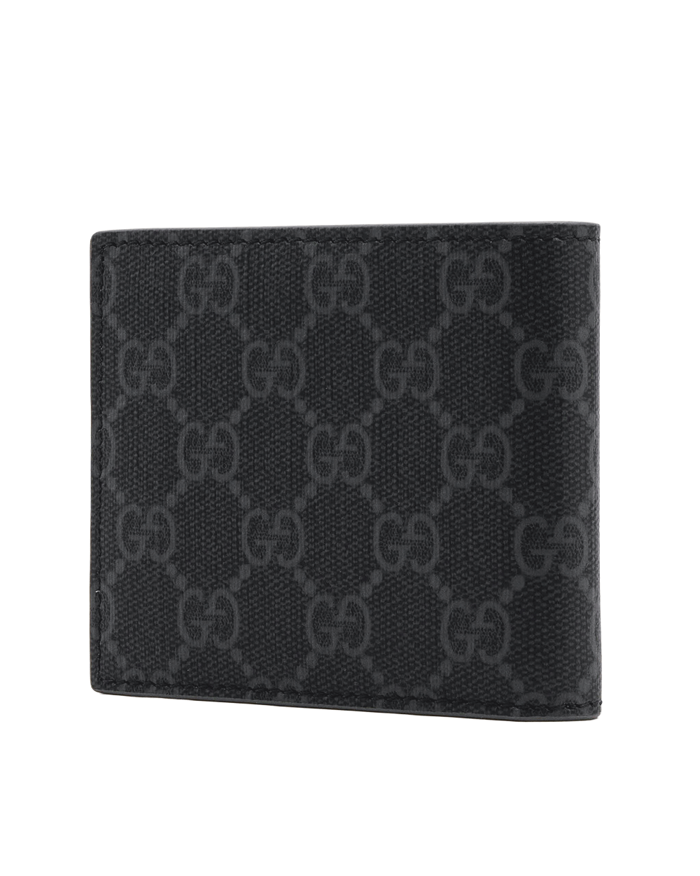 27 NEW GUCCI GG BI FOLD WALLET SHORT GREY GG MONOGRAM CALF 768243 2067 0370