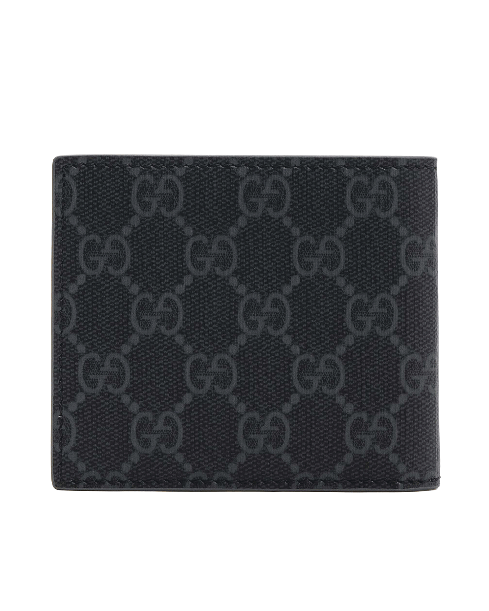 27 NEW GUCCI GG BI FOLD WALLET SHORT GREY GG MONOGRAM CALF 768243 2067 0371