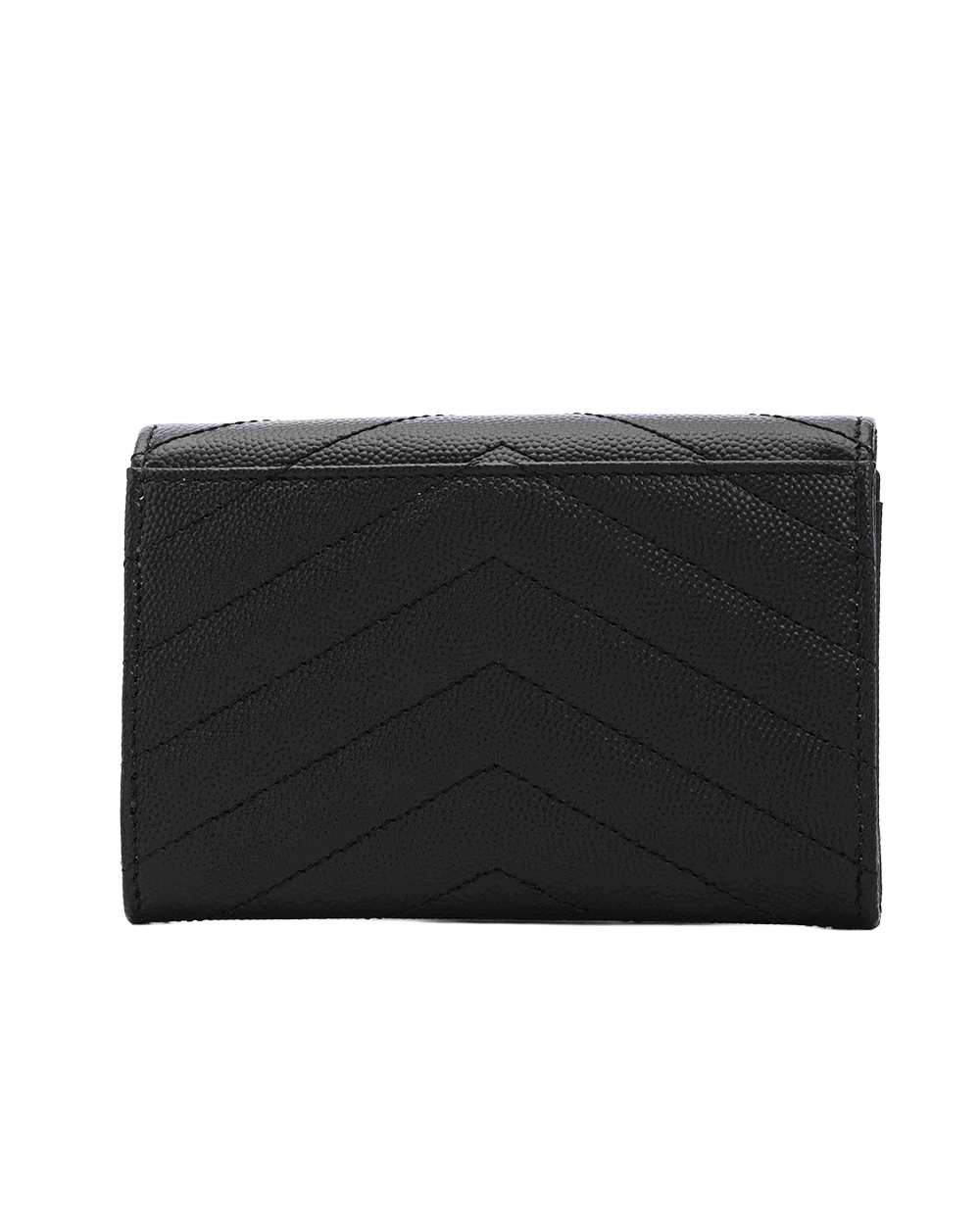 34 NEW YSL CASSANDRE MATELASSÉ CARD HOLDER SHORT BLACK CALF GHW YBL 414404 0925 0343