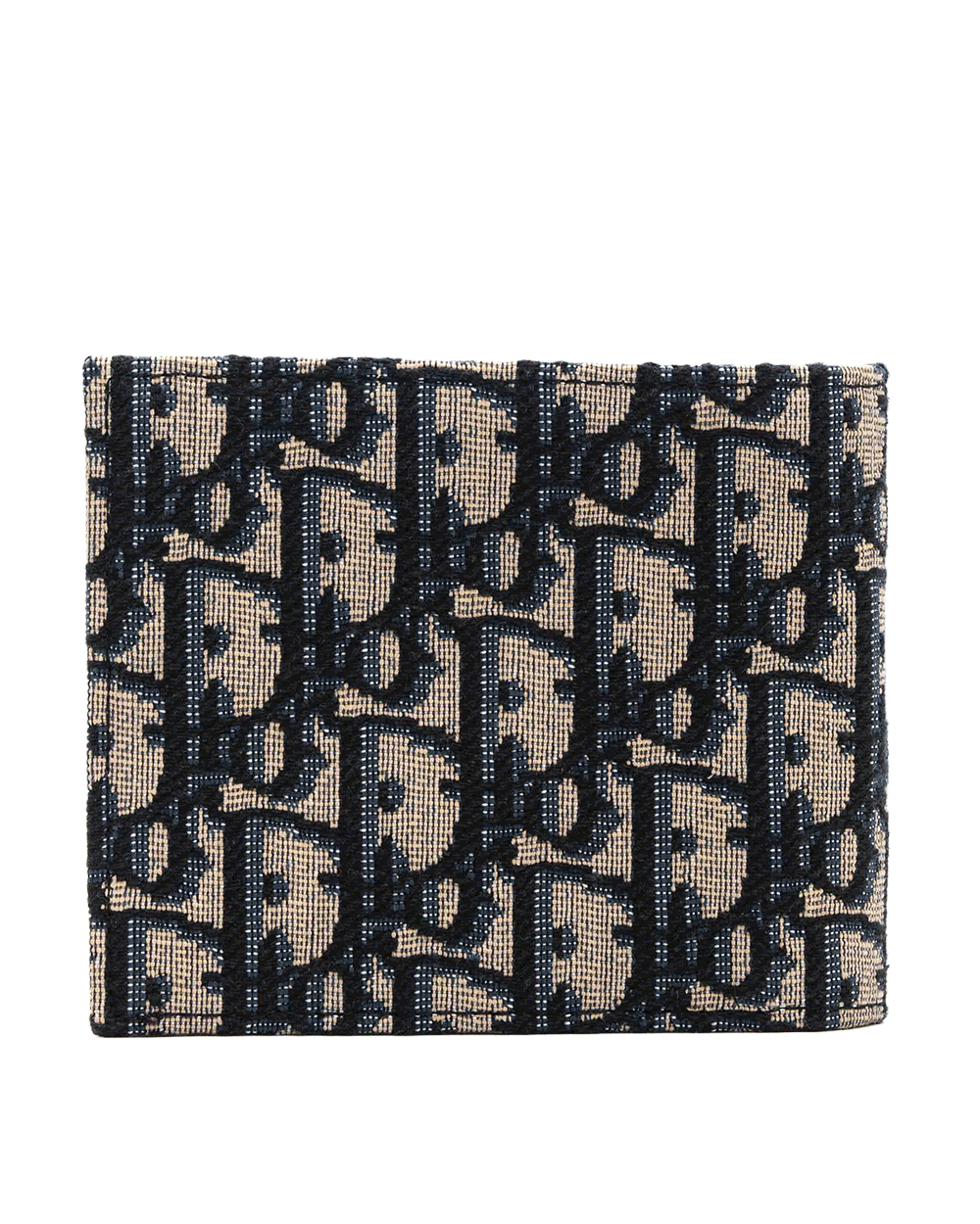 35 NEW DIOR 8 CARD SHORT BLUE OBLIQUE JACUARD SHW 12 BO 0226 0275