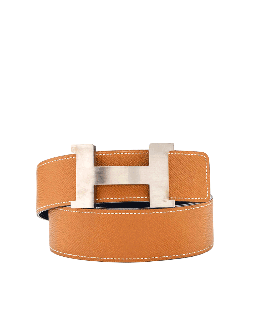 4 HERMES BELT 4 CM 90 GOLD BLUE SHW T FM 380 0723