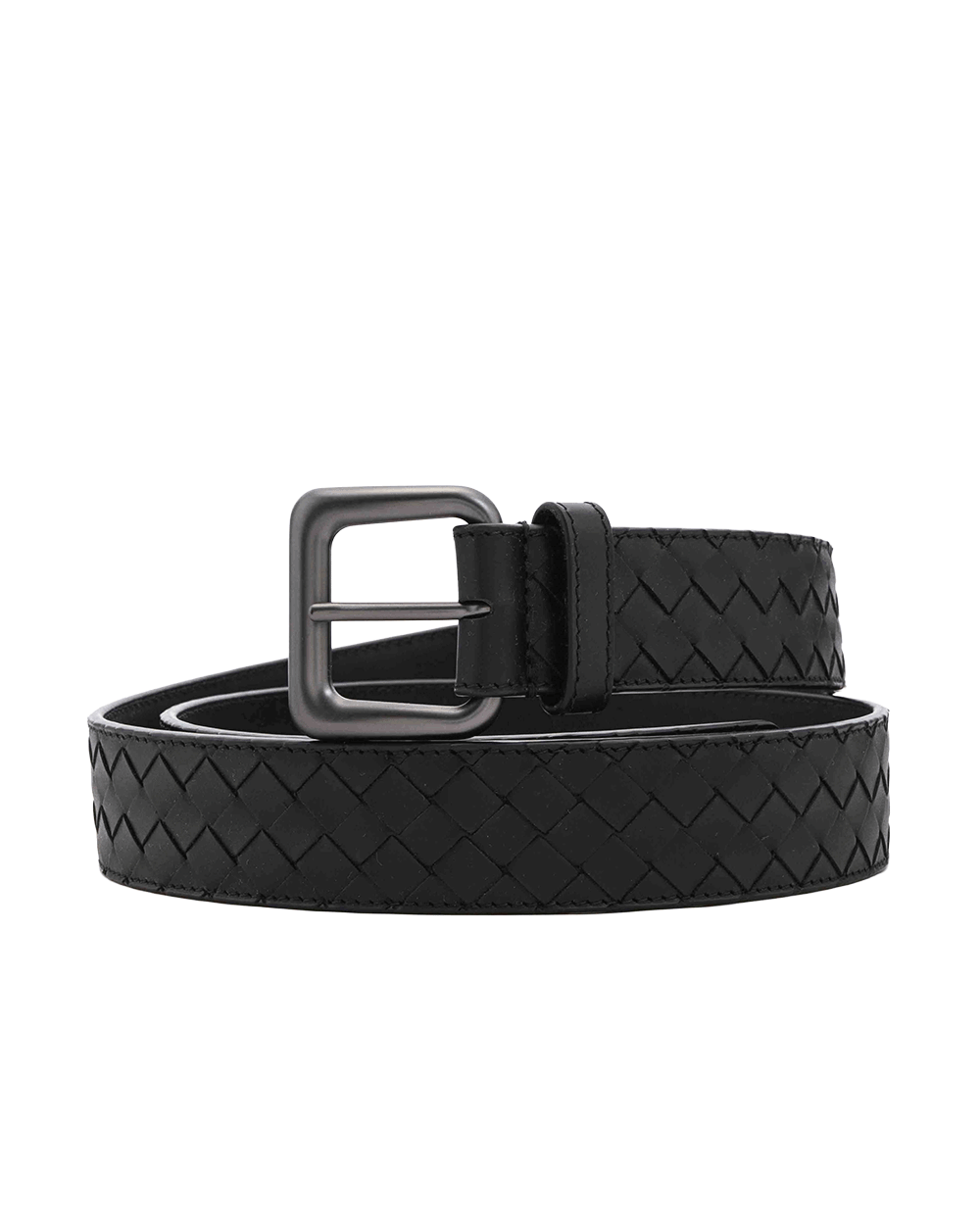 42 NEW BOTTEGA BELT 3.5 CM 100 BLACK CALF BHW 0395