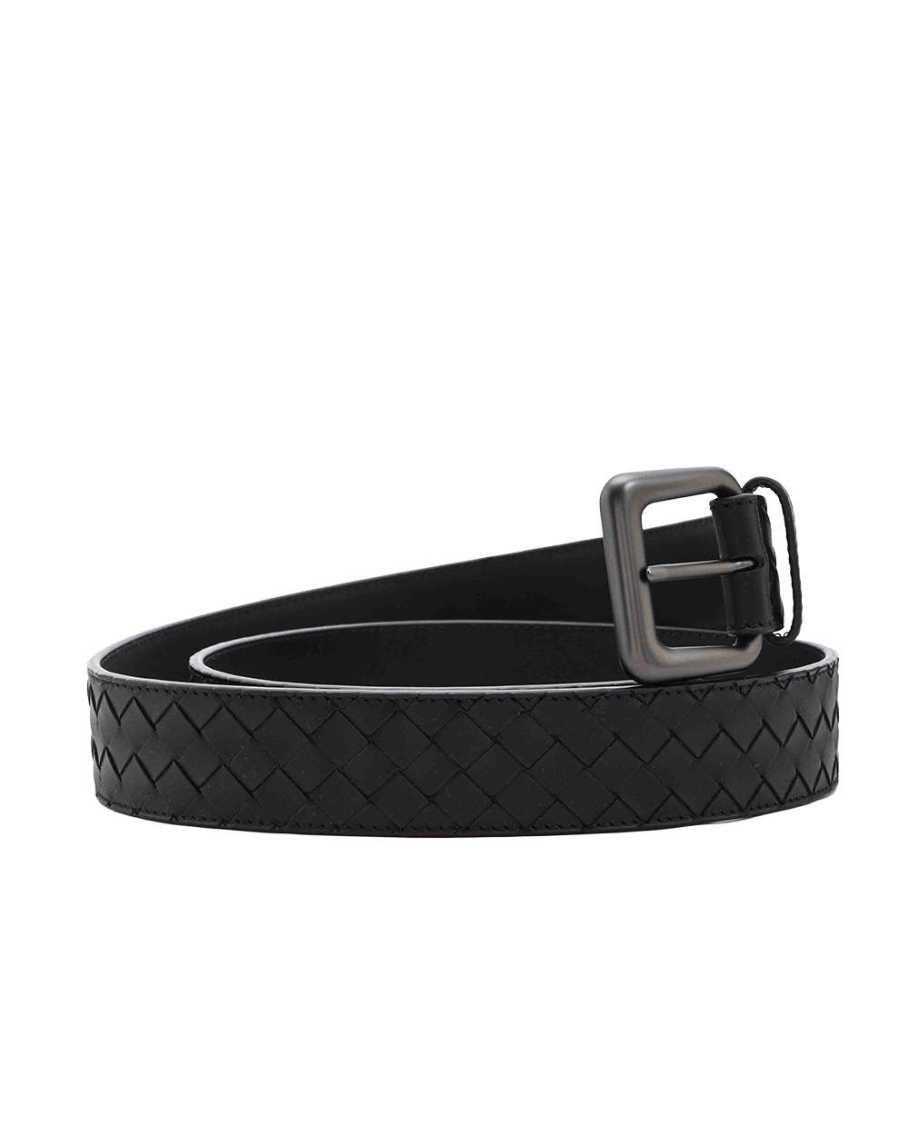 42 NEW BOTTEGA BELT 3.5 CM 100 BLACK CALF BHW 0397