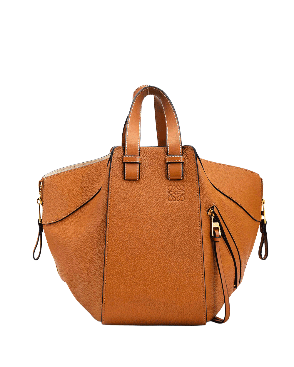 5 LOEWE HAMMOCK SMALL BROWN CALF GHW 0569