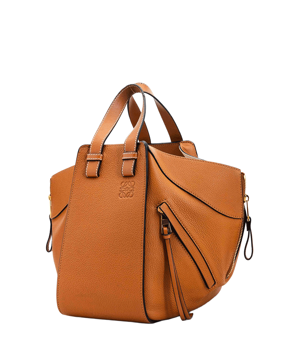 5 LOEWE HAMMOCK SMALL BROWN CALF GHW 0570