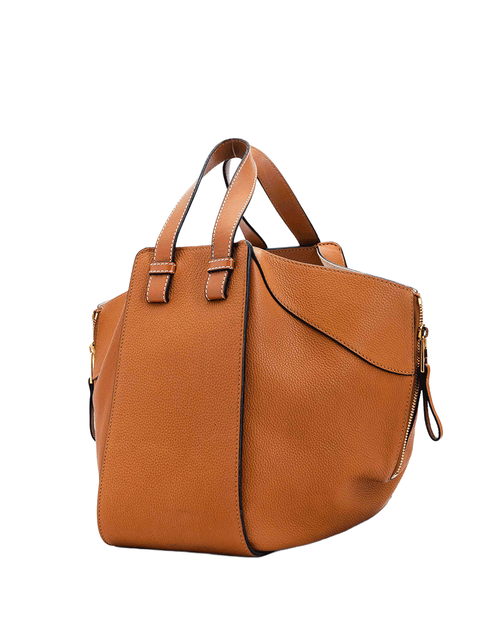 5 LOEWE HAMMOCK SMALL BROWN CALF GHW 0571