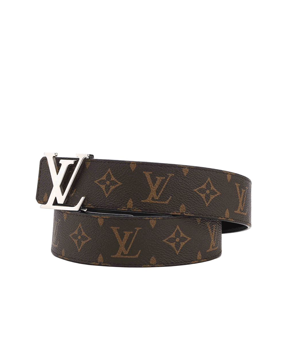55 LV BELT 4 CM 85 CM BROWN MONOGRAM CANVAS SHW LN5205 0412