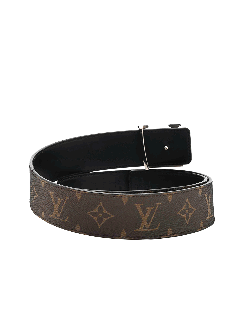 55 LV BELT 4 CM 85 CM BROWN MONOGRAM CANVAS SHW LN5205 0413