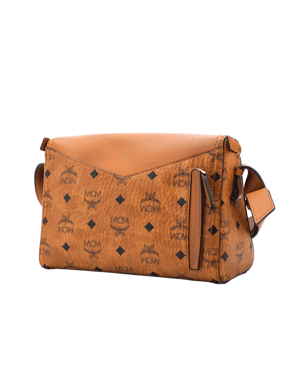 57 MCM DIAMANT SHOLDER BAG BROWN CANVAS GHW MWSEAAKD4CO001 10032507 0025