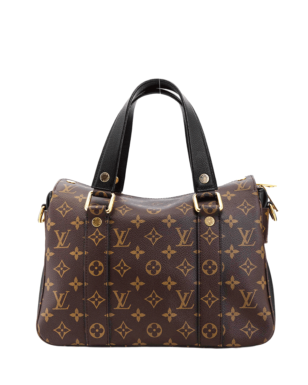 6 LV MANHATTAN NM BROWN BLACK MONOGRAM CANVAS GHW SD3147 0543