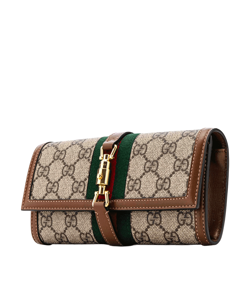 7 GUCCI JACKIE 1961 WOC BROWN GG MONOGRAM CANVAS GHW 652681 0416 0637