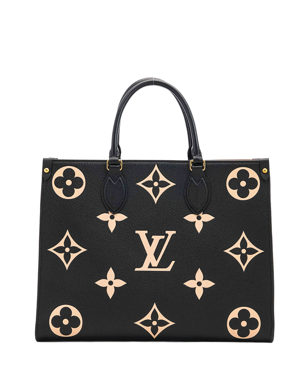 1 LV ON THE GO MM BLACK MONOGRAM EMPREINTE GHW MICROCHIP 0040