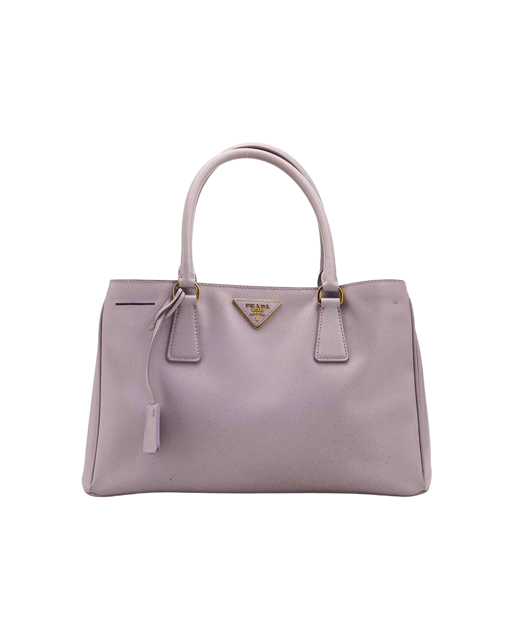 10 PRADA GALLERIA SMALL PURPLE SAFFIANO GHW 0003