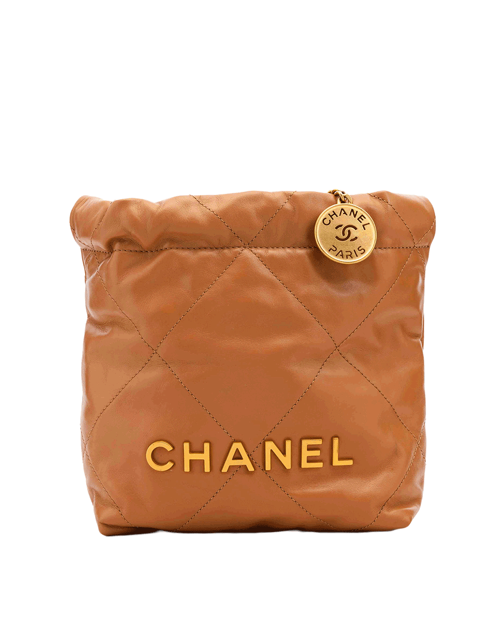 11 CHANEL TOTE 22 MINI BROWN CALF GHW J3X8427L 8500149