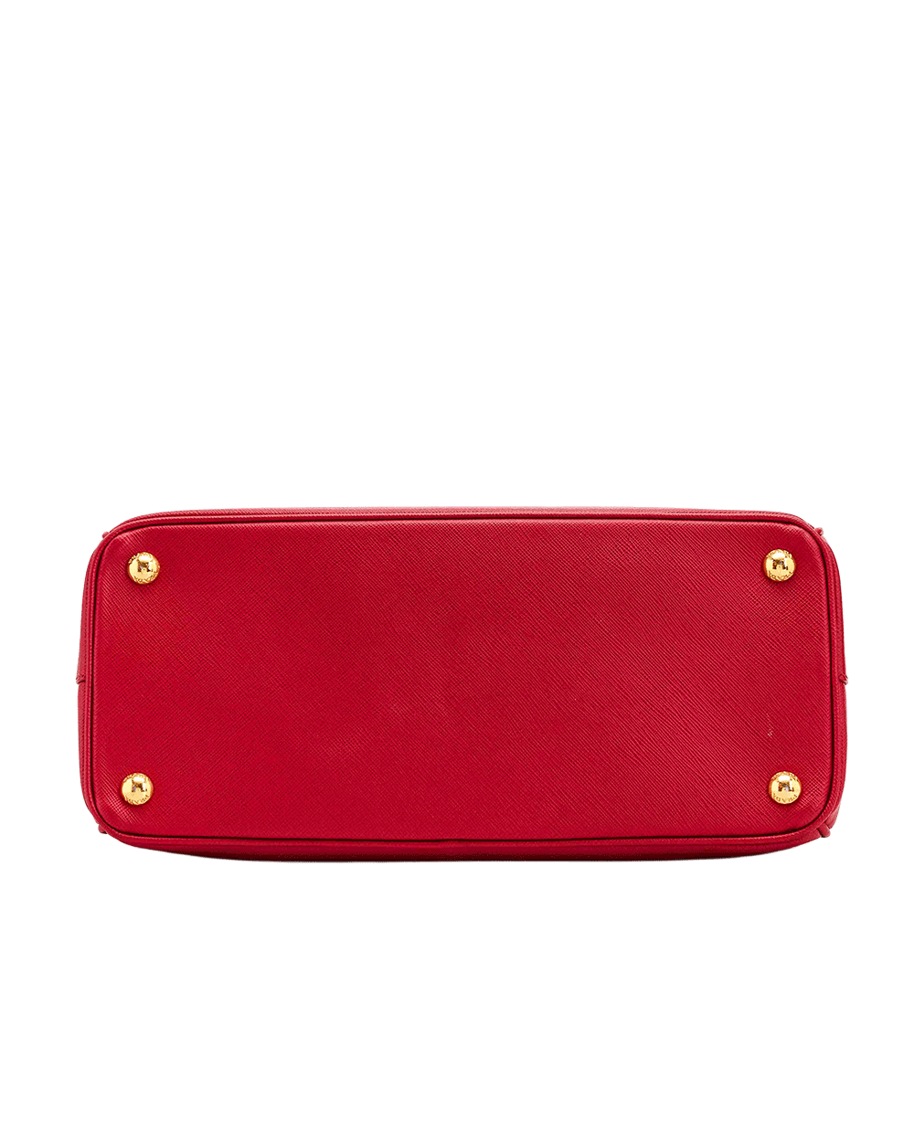11 PRADA GALLERIA SMALL RED SAFFIANO 2 ZIP GHW 0225