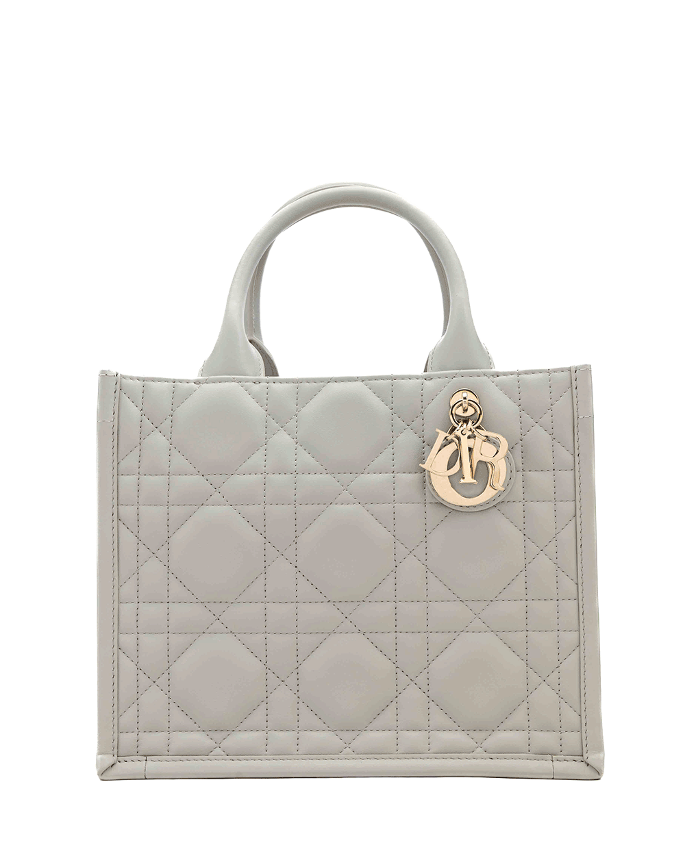13 DIOR BOOK TOTE SMALL GREY CALF GHW 62 MA 0274 0254