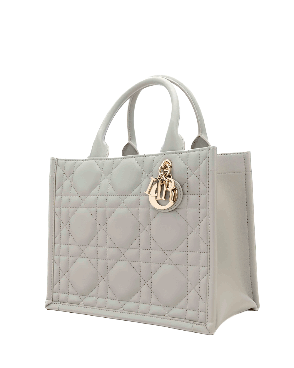 13 DIOR BOOK TOTE SMALL GREY CALF GHW 62 MA 0274 0255