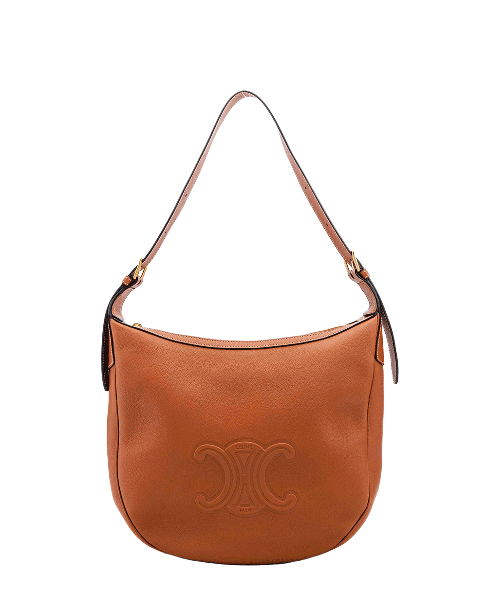 14 CELINE HELOISE BROWN TAN CALF GHW S CE 0224 0213