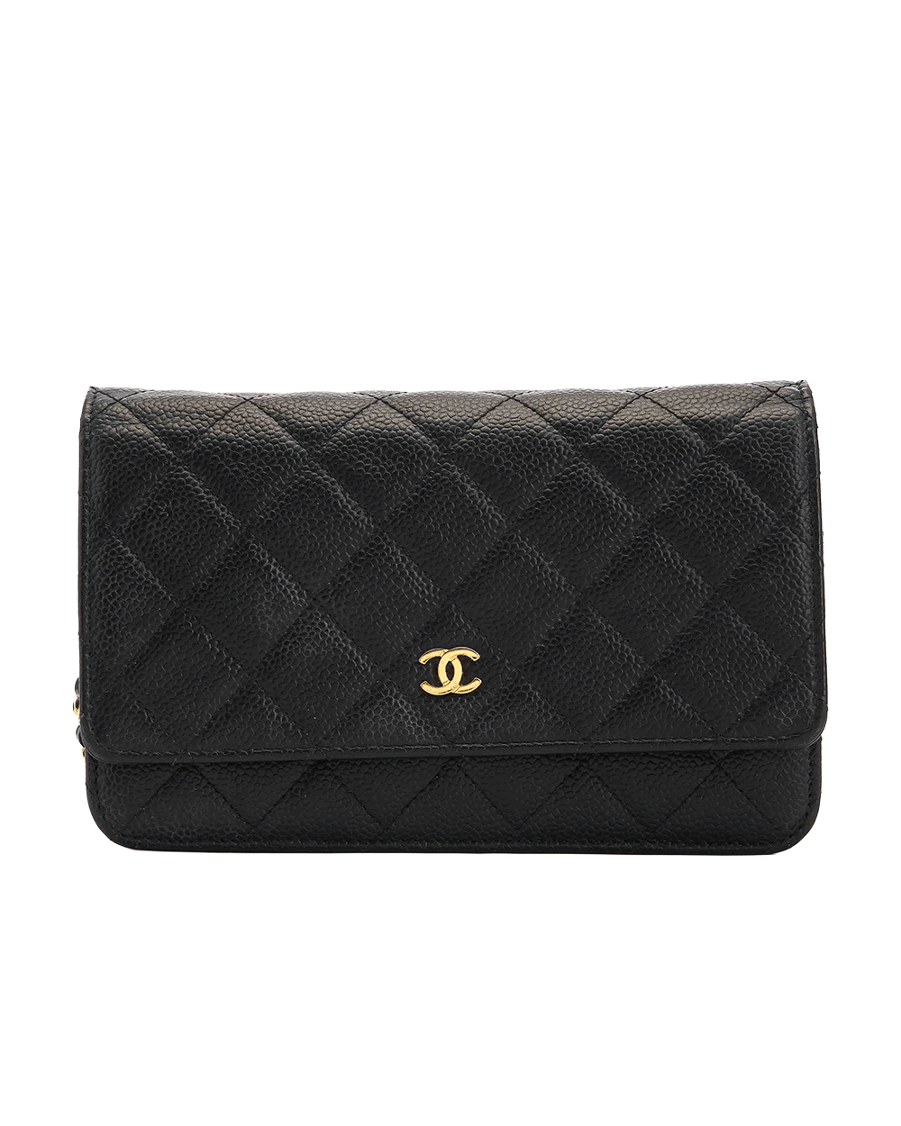 14 CHANEL WOC BLACK CAVIAR GHW 22129658 0164