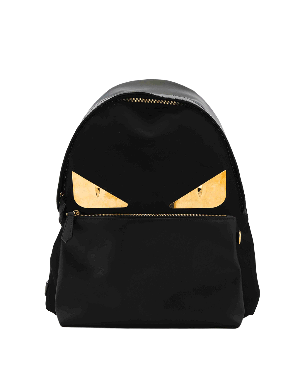 16 FENDI MONTER BACKPACK BLACK CALF GHW 06165695 0001