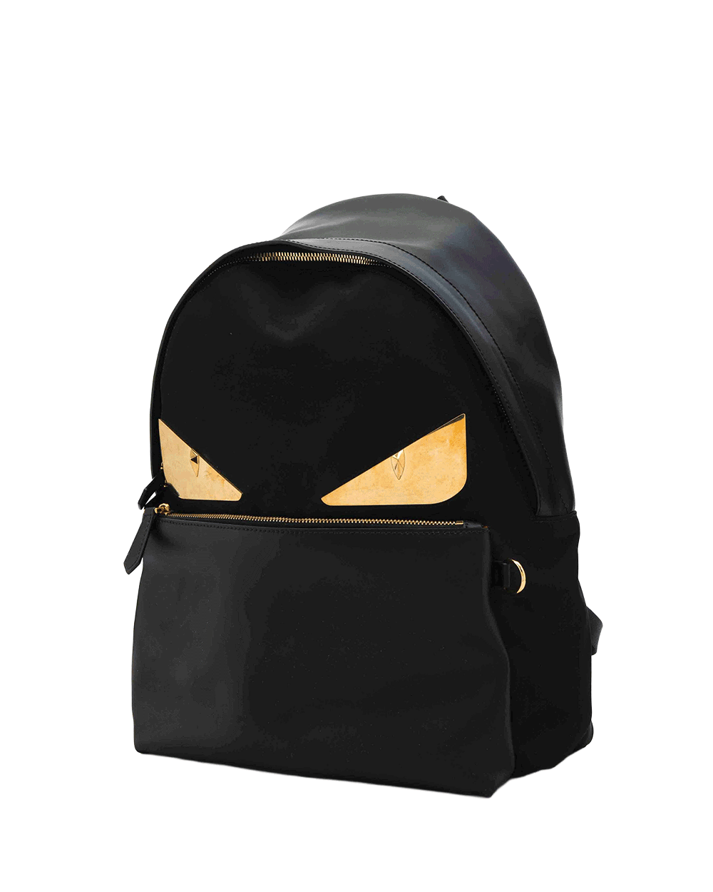 16 FENDI MONTER BACKPACK BLACK CALF GHW 06165695 0002