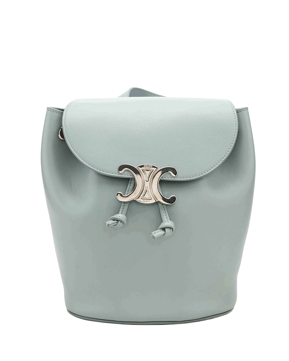 19 CELINE BONNIE BACKPACK BLUE CALF GHW S GA 4264 0066