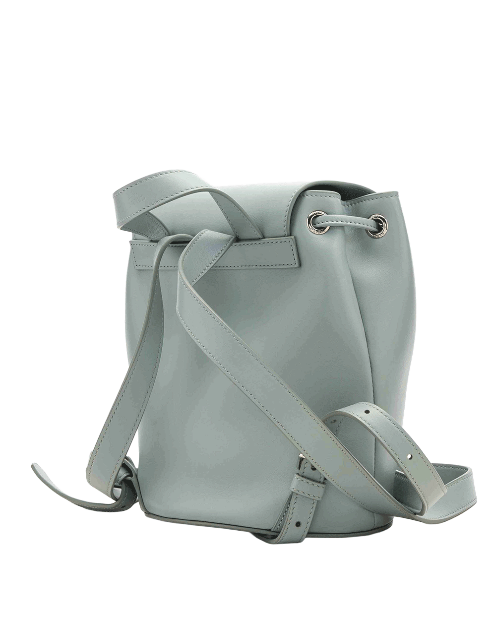 19 CELINE BONNIE BACKPACK BLUE CALF GHW S GA 4264 0068
