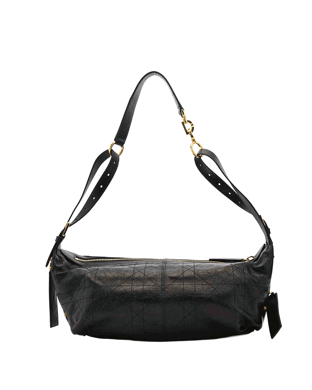 20 DIOR JOURNEY BLACK CALF GHW 62 MA 1224 0041