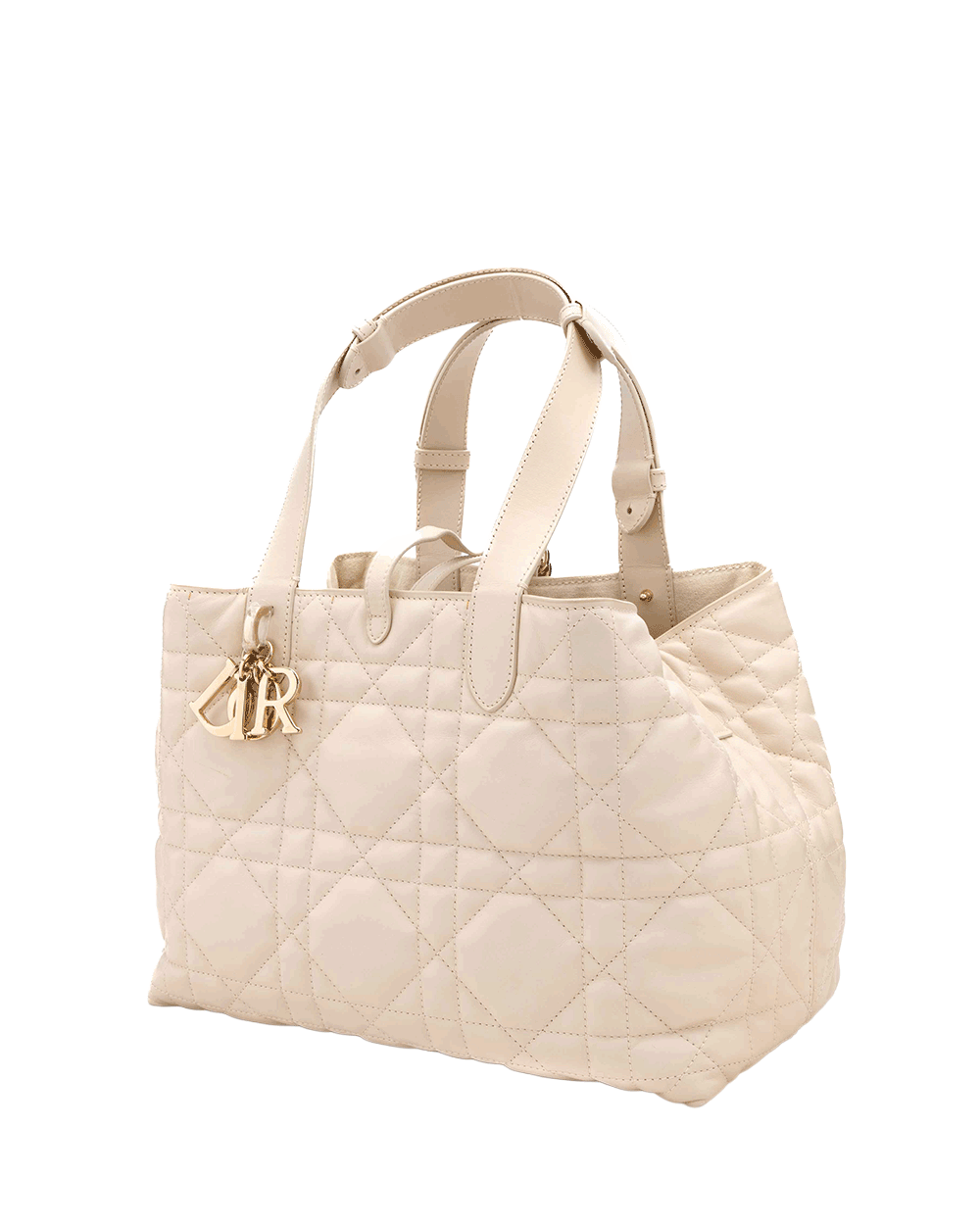 23 DIOR TOUJOURS MEDIUM WHITE CALF GHW 88 MA 0254 0274